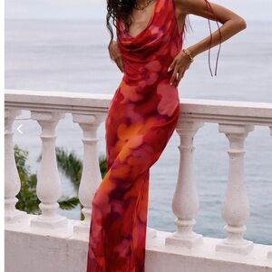 BYDEE ANDRESSA DRESS IN FLORESTA